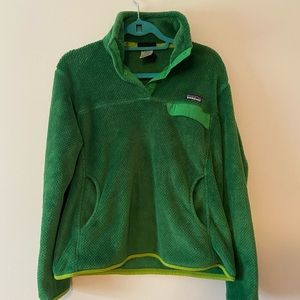 Emerald Patagonia Fleece Pullover